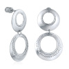 Elegantní stříbrné kruhové náušnice SILVEGOB31272 Elegantní stříbrné kruhové náušnice SILVEGOB31272