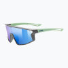 Detské slnečné okuliare UVEX Skyryse Jr grey/green matt/mirror blue Detské slnečné okuliare UVEX Skyryse Jr grey/green matt/mirror blue