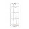 Policový regál Trestles RH 2200x600x400, nosnosť 1750 kg, 5 políc Farba: pozink, Typ police: biela HDF 5 mm Policový regál Trestles RH 2200x600x400, nosnosť 1750 kg, 5 políc Farba: pozink, Typ police: biela HDF 5 mm