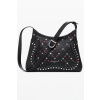 Čierna kabelka cez rameno s nitmi Other One size DESIGUAL 8445110716939 Čierna kabelka cez rameno s nitmi Other One size DESIGUAL 8445110716939