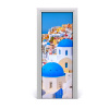 Fototapeta samolepiace na dvere mesto Santorini 75x205 Fototapeta samolepiace na dvere mesto Santorini 75x205