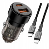 Nabíjačka do auta, USB typ C Tech-protect 3000 mA Nabíjačka do auta, USB typ C Tech-protect 3000 mA