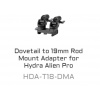 Tilta Dovetail to 19mm Rod Mount Adapter pre Hydra Alien Pro Tilta Dovetail to 19mm Rod Mount Adapter pre Hydra Alien Pro