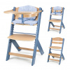 KINDERKRAFT Stolička jedálenská Nordic Breeze s vankúšom KINDERKRAFT Stolička jedálenská Nordic Breeze s vankúšom