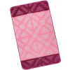 Bellatex Bany vzor 60 × 100 cm 810/001 geometria ružová Bellatex Bany vzor 60 × 100 cm 810/001 geometria ružová