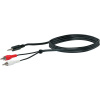 Schwaiger Audio adaptérový kabel 1,5m Schwaiger Audio adaptérový kabel 1,5m
