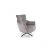 HALMAR Kreslo do obývačky SCAMPI, sivá havana 10 HALMAR Kreslo do obývačky SCAMPI, sivá havana 10