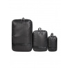 Súprava organizérov Tatonka Stuffsack Zip Set III - black Súprava organizérov Tatonka Stuffsack Zip Set III - black
