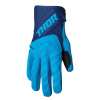 MX rukavice dětské - THOR SPECTRUM BLUE/NAVY - L