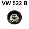 NÁSTRČNÝ KĽÚČ ZLODEJKA ADAPTÉR ZABEZPEČENIA KOLIES VOLKSWAGEN ŠKODA Seat VW 522 B NÁSTRČNÝ KĽÚČ ZLODEJKA ADAPTÉR ZABEZPEČENIA KOLIES VOLKSWAGEN ŠKODA Seat VW 522 B