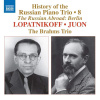 History of the Russian Piano Trio Vol.8: The Russian Abroad - Lopatnikoff • Juon (CD) (The Brahms Trio) History of the Russian Piano Trio Vol.8: The Russian Abroad - Lopatnikoff • Juon (CD) (The Brahms Trio)
