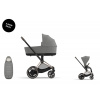 Cybex Platinum CYBEX e-Priam Set + Platinum Footmuff mirage grey 2025 rose gold Cybex Platinum CYBEX e-Priam Set + Platinum Footmuff mirage grey 2025 rose gold