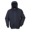 PORTWEST MODAFLAME FR81 / Nehorľavá antistatická mikina na zips - námorná modrá XL PORTWEST MODAFLAME FR81 / Nehorľavá antistatická mikina na zips - námorná modrá XL