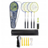 SÚPRAVA NA BADMINTON DUNLOP NITRO 4x RAKETY 3x KOŠÍKY SIEŤ STĹPIKY TAŠKA SÚPRAVA NA BADMINTON DUNLOP NITRO 4x RAKETY 3x KOŠÍKY SIEŤ STĹPIKY TAŠKA