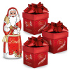 Sada Lindt Mikuláš z mliečnej čokolády Pralinky LINDOR cube mliečne 350 g Sada Lindt Mikuláš z mliečnej čokolády Pralinky LINDOR cube mliečne 350 g