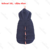 Bunda s kapucňou DINO pre psa Nobleza XXL 45cm Farba: Modrá Bunda s kapucňou DINO pre psa Nobleza XXL 45cm Farba: Modrá