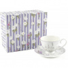 HOME ELEMENTS Porcelánová šálka a podšálka Levanduľa 250 ml HOME ELEMENTS Porcelánová šálka a podšálka Levanduľa 250 ml