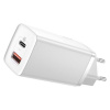 Nástenná nabíjačka Baseus GaN2 Lite, USB + USB-C, 65 W, EÚ, biela (CCGAN2L-B02) Nástenná nabíjačka Baseus GaN2 Lite, USB + USB-C, 65 W, EÚ, biela (CCGAN2L-B02)
