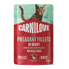 Carnilove Cat Pouch Gravy rich in Pheasant enriched with Raspberry Leaves 85 g Carnilove Cat Pouch Gravy rich in Pheasant enriched with Raspberry Leaves 85 g