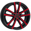 Mak - Mak MILANO 7x18 5x114.3 ET45 black and red Mak - Mak MILANO 7x18 5x114.3 ET45 black and red