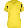 DAIBER JN 316 / Dámske bežecké tričko - yellow/black XXL DAIBER JN 316 / Dámske bežecké tričko - yellow/black XXL