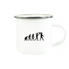 Plechový hrnček Evolution Jesus Plechový hrnček Evolution Jesus