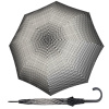 Doppler Fiber Flex AC Black&White dámsky palicový vystreľovací dáždnik Doppler Doppler Fiber Flex AC Black&White dámsky palicový vystreľovací dáždnik Doppler