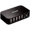 D-Link DUB-H7/E USB Hub 7 portů USB-A USB 2.0 480 MBit/s s portem pro rychlé nabíjení černá DUB-H7/E D-Link DUB-H7/E USB Hub 7 portů USB-A USB 2.0 480 MBit/s s portem pro rychlé nabíjení černá DUB-H7/E