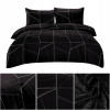 Posteľná Bielizeň 220x200 3-dielna súprava obliečky 70x80 hladká Eusebia Home zips geometrická Posteľná Bielizeň 220x200 3-dielna súprava obliečky 70x80 hladká Eusebia Home zips geometrická