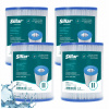Filter do bazéna Sillar pre filtračné čerpadlo, náhrada Bestway TYP II, 4 ks Filter do bazéna Sillar pre filtračné čerpadlo, náhrada Bestway TYP II, 4 ks