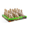 Solárny Buddha - 1 LED - 12,5 x 8,5 x 19 cm - 2 druhy Solárny Buddha - 1 LED - 12,5 x 8,5 x 19 cm - 2 druhy