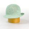 Dámsky klobúk z papiera - nezdobený - mentol/57 Dámsky klobúk z papiera - nezdobený - mentol/57