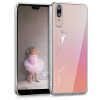 Silikónový obal Huawei P20 – Fee Design – strieborná Silikónový obal Huawei P20 – Fee Design – strieborná
