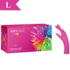 Nitrilové rukavice Soft Care VIVID FUCHSIA 100 ks L Nitrilové rukavice Soft Care VIVID FUCHSIA 100 ks L