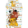 Jerry Fabrics Povlečení Lion King Afrika 140x200, 70x90 cm - bavlna Jerry Fabrics Povlečení Lion King Afrika 140x200, 70x90 cm - bavlna