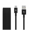 Beats USB-A / USB-C Woven Cable (1.5m)-Black (2ks) - Beats MDGH4EE/A USB-A/USB-C, 1,5m, 2ks, černý Beats USB-A / USB-C Woven Cable (1.5m)-Black (2ks) - Beats MDGH4EE/A USB-A/USB-C, 1,5m, 2ks, černý