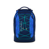 Študentský batoh Ergobag Satch pack – Crossed Blue Študentský batoh Ergobag Satch pack – Crossed Blue