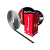 Eurovent 15mm x 25m (1mm hr.) - 1 Kartón (16ks) - Butylová páska na spájanie produktov na báze plastov - Obojstranná BUTYL Eurovent 15mm x 25m (1mm hr.) - 1 Kartón (16ks) - Butylová páska na spájanie produktov na báze plastov - Obojstranná BUTYL