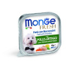 MONGE FRESH Dog kura so zeleninou 100g/32ks MONGE FRESH Dog kura so zeleninou 100g/32ks