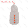 Bunda s kapucňou DINO pre psa Nobleza XXL 45cm Farba: Sivá Bunda s kapucňou DINO pre psa Nobleza XXL 45cm Farba: Sivá