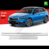 Nerez kryty dverí Škoda Scala 2019+ Nerez kryty dverí Škoda Scala 2019+