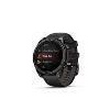 fenix 8 - 47mm, AMOLED, Sapphire, Carbon Gray DLC Titanium, Black/Pebble Gray band fenix 8 - 47mm, AMOLED, Sapphire, Carbon Gray DLC Titanium, Black/Pebble Gray band