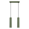 Sollux Lighting Závesné svietidlo Karbon, 2x olivovo zelené kovové tienidlo Sollux Lighting Závesné svietidlo Karbon, 2x olivovo zelené kovové tienidlo