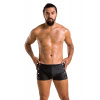 Passion MEN 048 Boxerky David černé Passion MEN 048 Boxerky David černé
