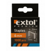 EXTOL Spony, balení 1000ks, 6mm, 10,6x0,52x1,2mm (8852201) EXTOL Spony, balení 1000ks, 6mm, 10,6x0,52x1,2mm (8852201)