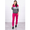 Glara Dámsky trojfarebný teplákový set 615984 Glara Dámsky trojfarebný teplákový set 615984