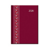Folk 2026, denný diár A5, 142x204mm, 368 listov, červený Folk 2026, denný diár A5, 142x204mm, 368 listov, červený