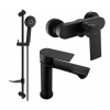 Mexen Royo DF40 sprchová sada, čierna - 72204DF40-70 Mexen Royo DF40 sprchová sada, čierna - 72204DF40-70