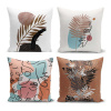 Súprava 4 obliečok na vankúše Minimalist Cushion Covers Cesso, 45 x 45 cm Súprava 4 obliečok na vankúše Minimalist Cushion Covers Cesso, 45 x 45 cm