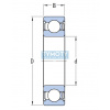 SKF E2.6208-2Z/C3 kuličkové ložisko SKF E2.6208-2Z/C3 kuličkové ložisko